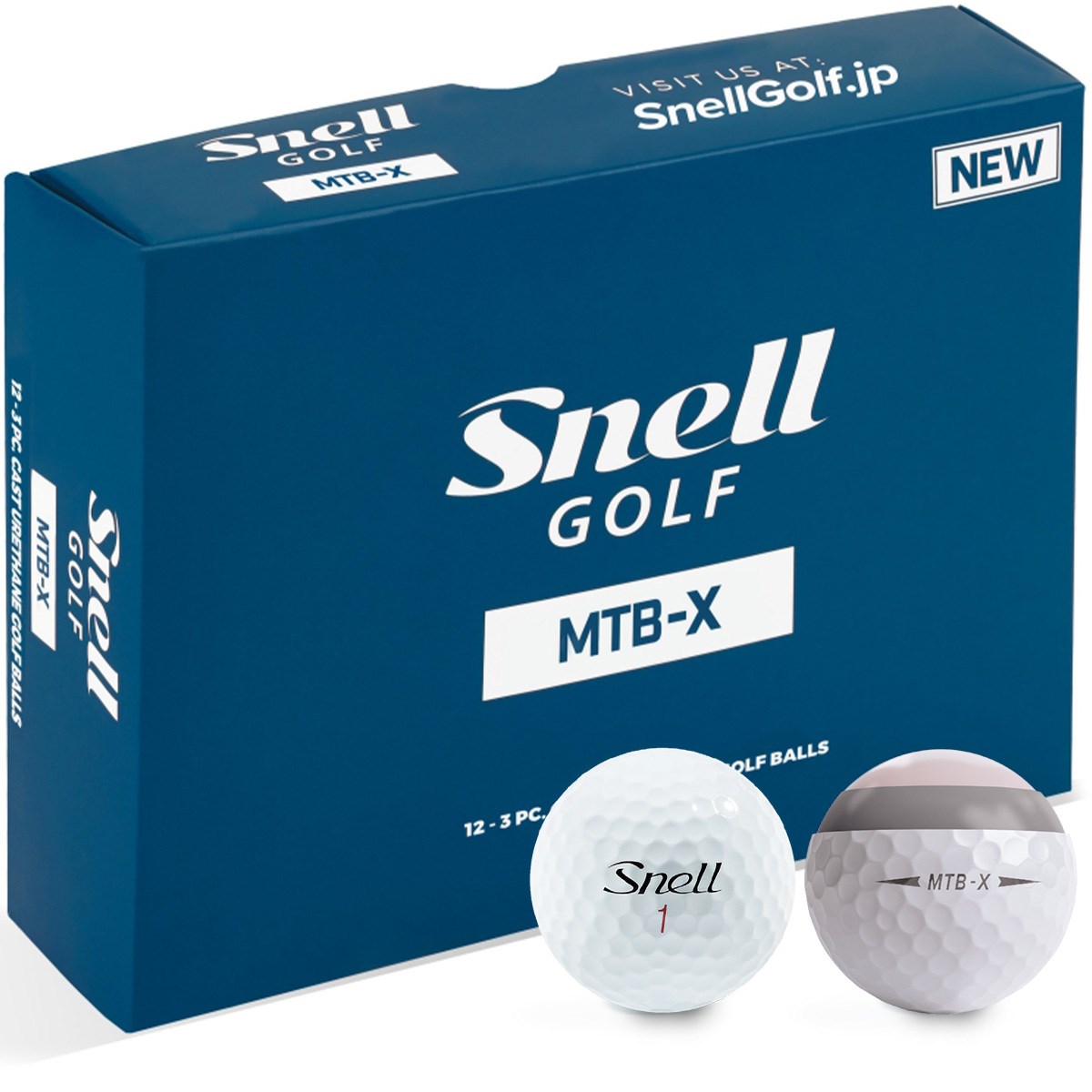 dショッピング |スネルゴルフ Snell GOLF MTB-X ボール 5ダースセット