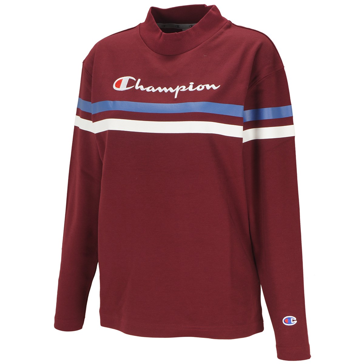 dショッピング |チャンピオンゴルフ Champion GOLF モックネック長袖シャツ L マルーン 970 レディス | カテゴリ：ポロシャツ・ シャツの販売できる商品 | GDOゴルフショップ (0521004238800)|ドコモの通販サイト