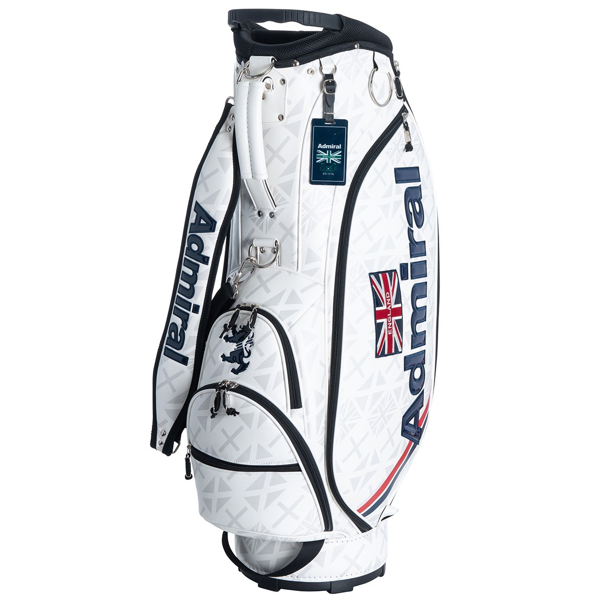 フラッグ プリント キャディバッグ アドミラル Admiral 通販 Gdoゴルフショップ