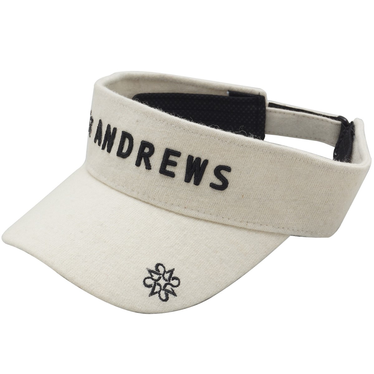 dショッピング |セント・アンドリュース St ANDREWS ニットサンバイザー フリー ホワイト 030 | カテゴリ：帽子・バイザーの
