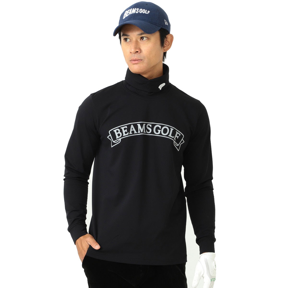 Beams Golf Orange Label クラシック ロゴ タートルネック シャツ ビームスゴルフ Beams Golf Orange Label 通販 Gdoゴルフショップ