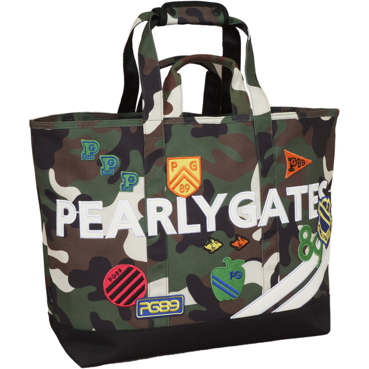 カモ柄 ワッペン トートバッグ パーリーゲイツ Pearly Gates 通販 Gdoゴルフショップ