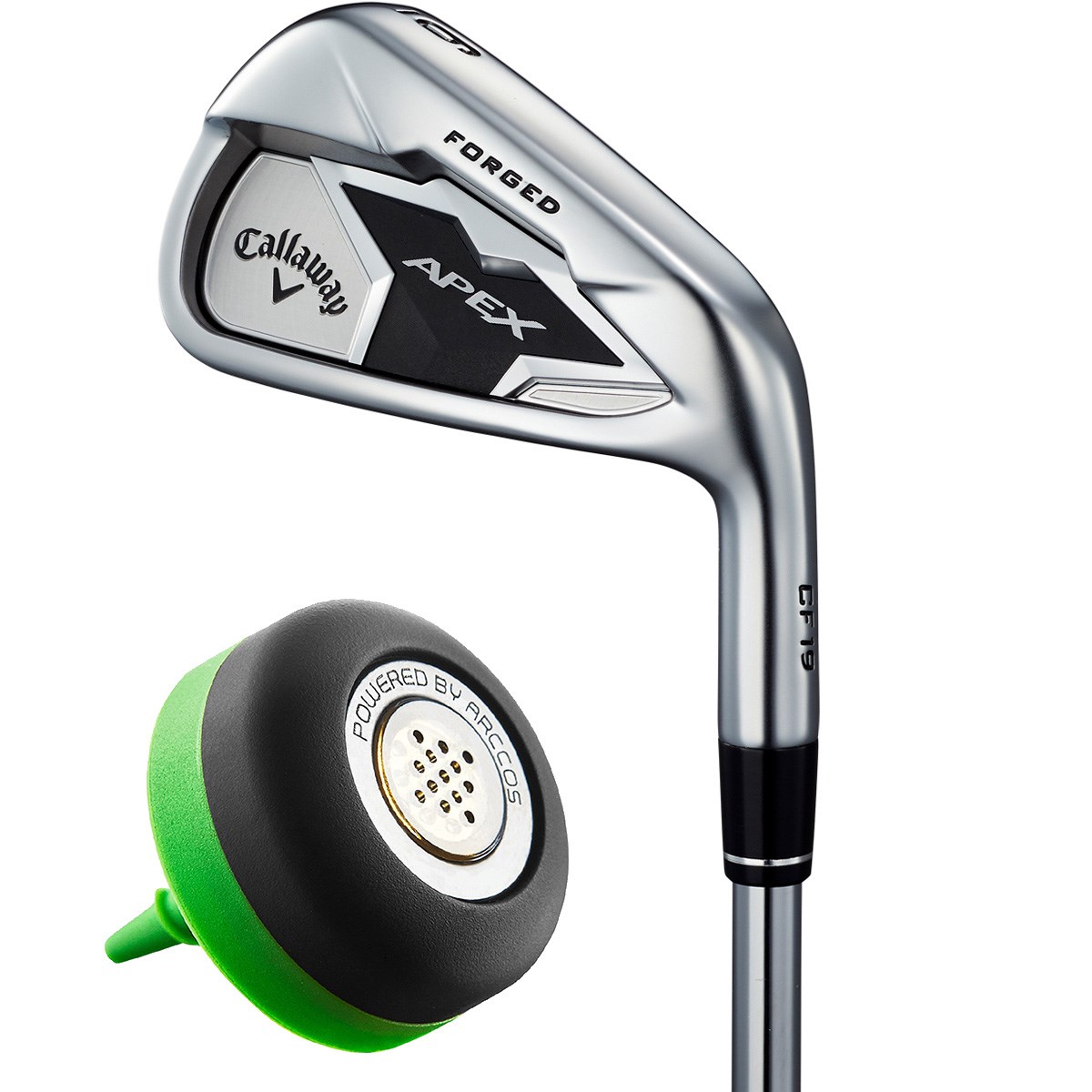 キャロウェイゴルフ(Callaway Golf) APEX 19 アイアン(6本セット) N.S.PRO ZELOS 8＋Arccos Caddie サブスクリプションモデル 