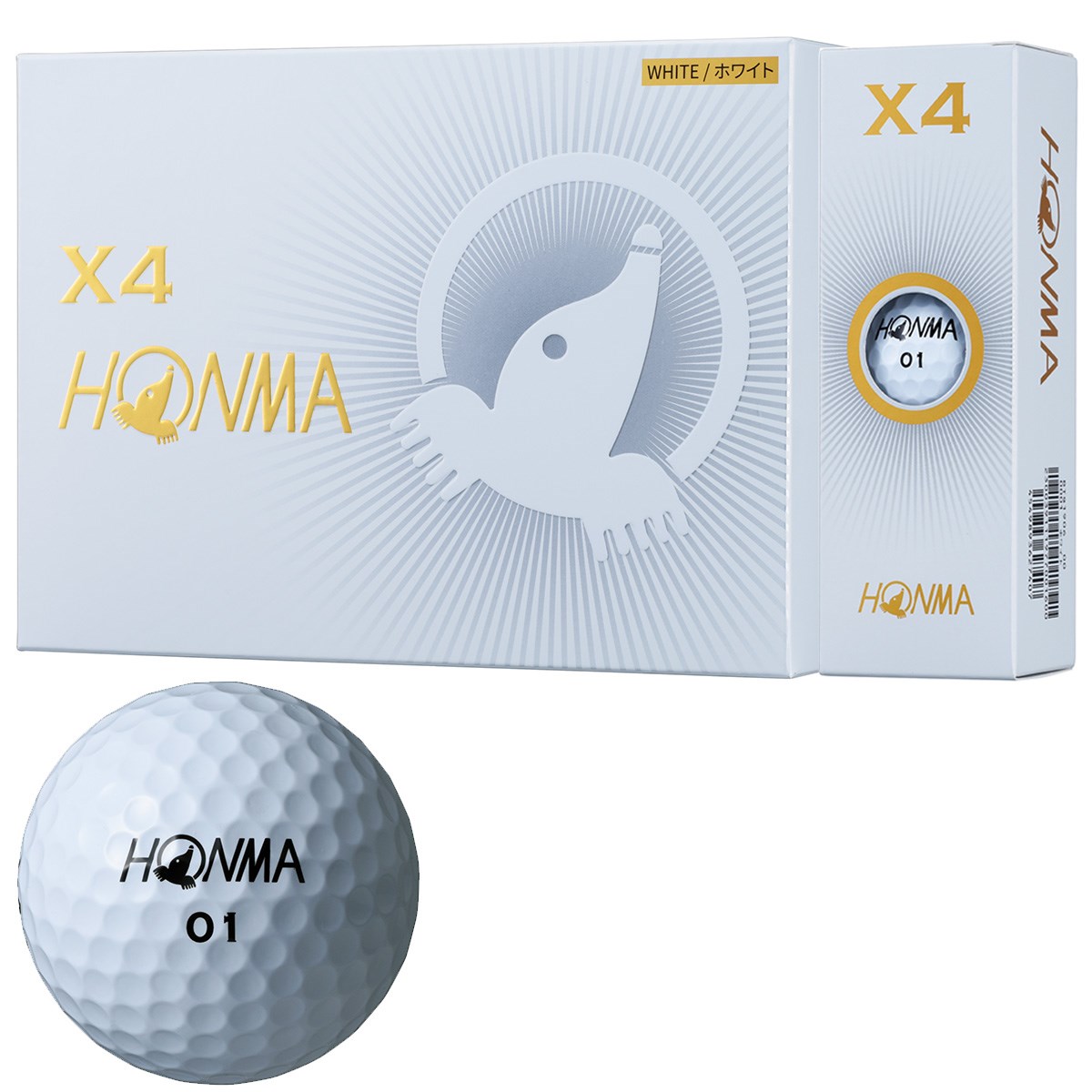 本間ゴルフ(HONMA GOLF) X4 ボール 