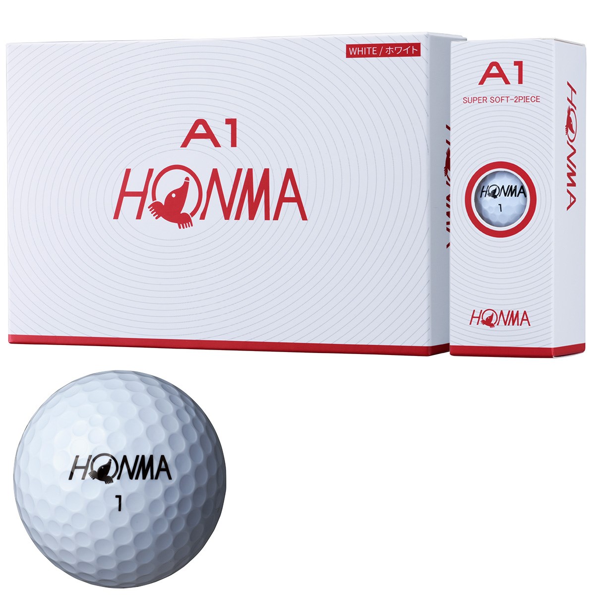 A1 ボール 3ダースセット ボール 新品 Honma 本間ゴルフ Bt1905の通販 Gdoゴルフショップ
