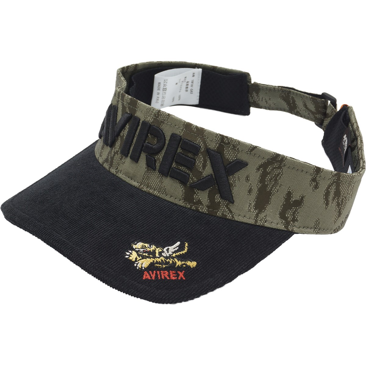 dショッピング |アビレックス ゴルフ AVIREX GOLF サンバイザー フリー 