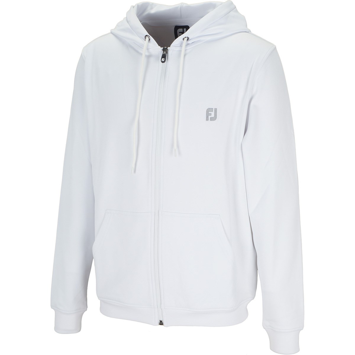 FOOTJOY ホワイト パーカー dショッピング |フットジョイ Foot Joy フルジップ スウェット