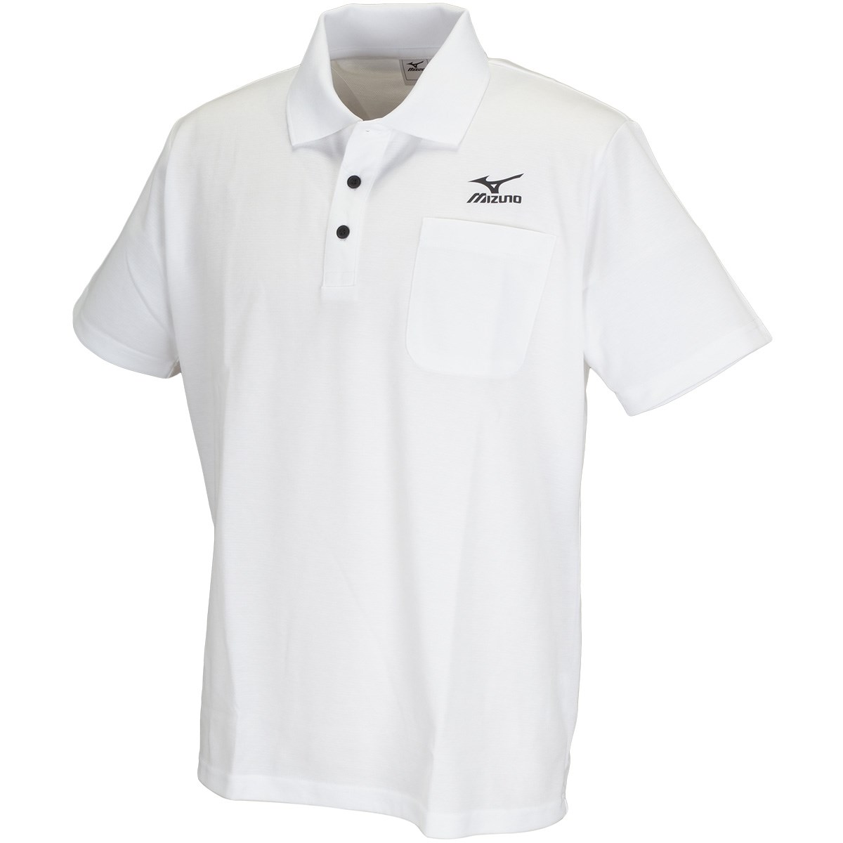 dショッピング |ミズノ MIZUNO ポケット付き 半袖ポロシャツ M ホワイト 01 | カテゴリ：ポロシャツ・シャツの販売できる商品 |  GDOゴルフショップ (0521004434665)|ドコモの通販サイト
