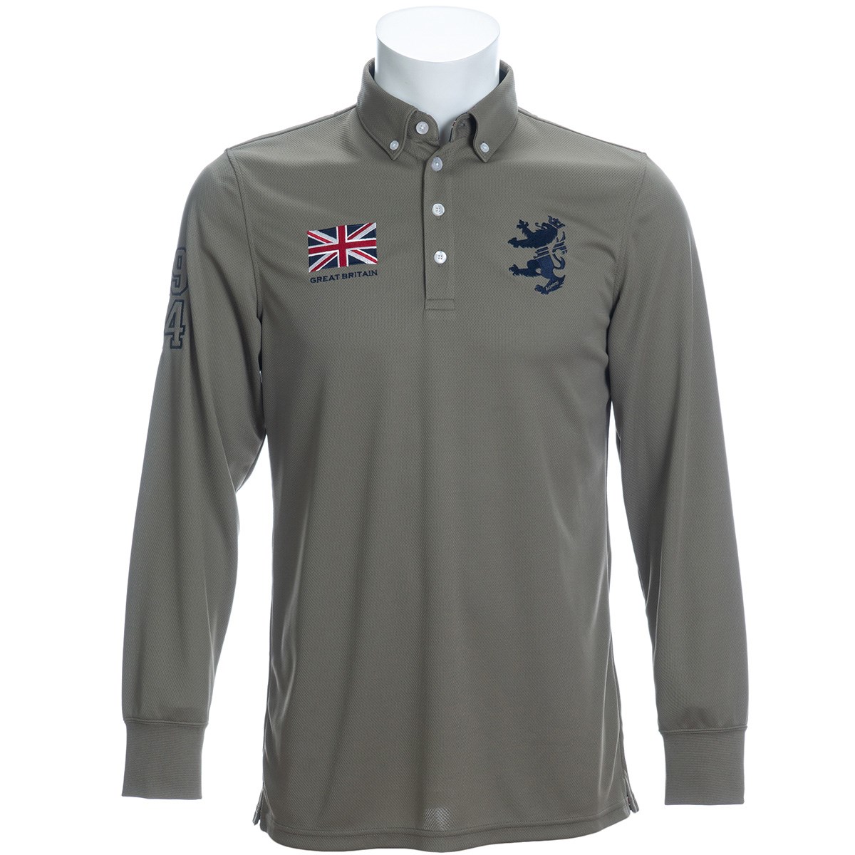 dショッピング |アドミラル Admiral フラッグ 長袖ボタンダウンポロシャツ XL カーキ 65 | カテゴリ：ポロシャツ・シャツの販売