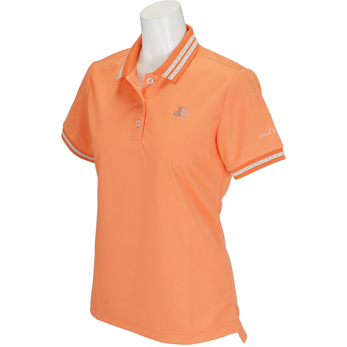 半袖ポロシャツ レディス ブラック ホワイト Black White Bls9700xc 通販 Gdoゴルフショップ