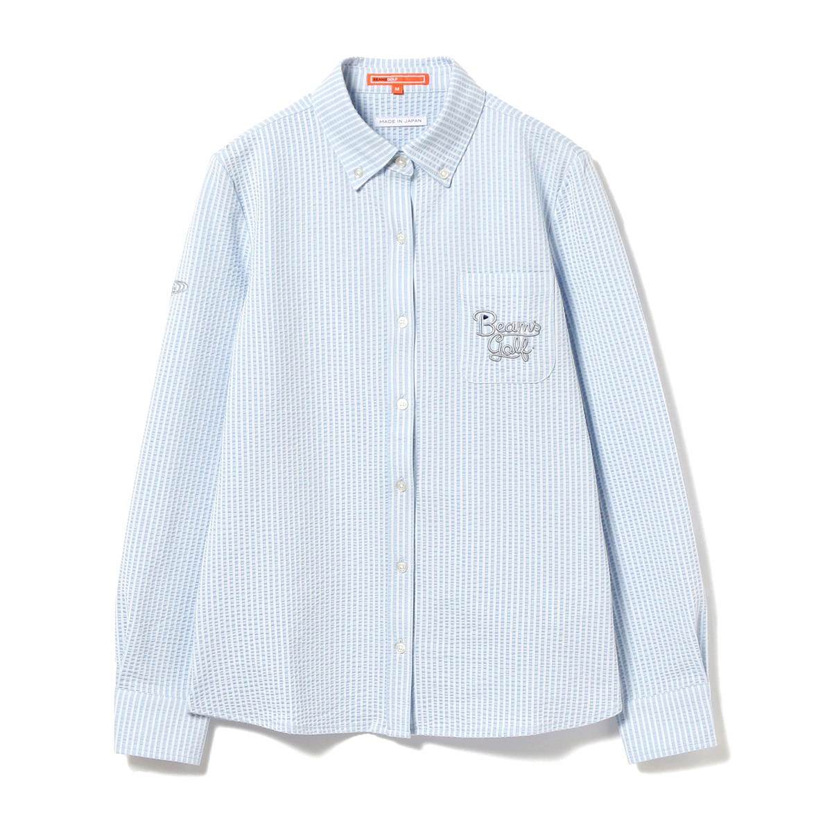 Beams Golf Orange Label クールマックス サッカー シャツ レディス ビームスゴルフ Beams Golf Orange Label 通販 Gdoゴルフショップ