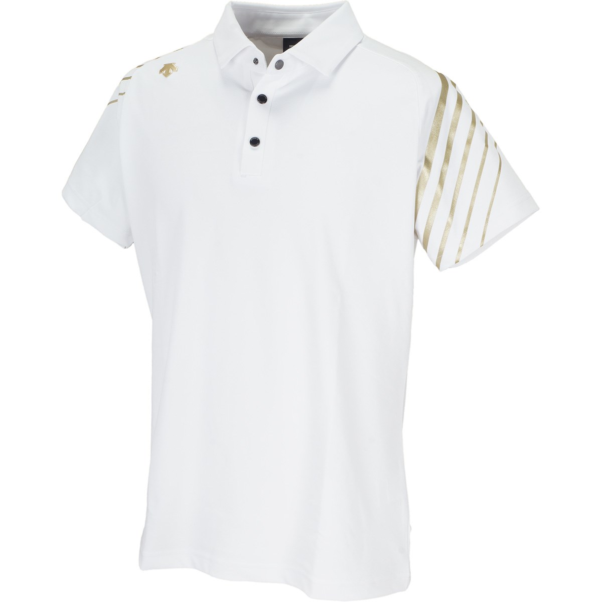 デサントゴルフ(DESCENTE GOLF) 秒乾鹿の子ライジングプリント 半袖ポロシャツ 