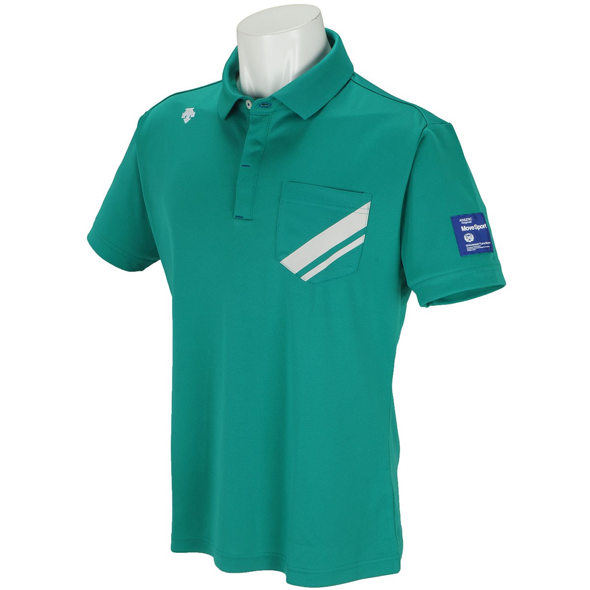デサントゴルフ(DESCENTE GOLF) ライジングプリント シャドーボーダー 半袖ポロシャツ 