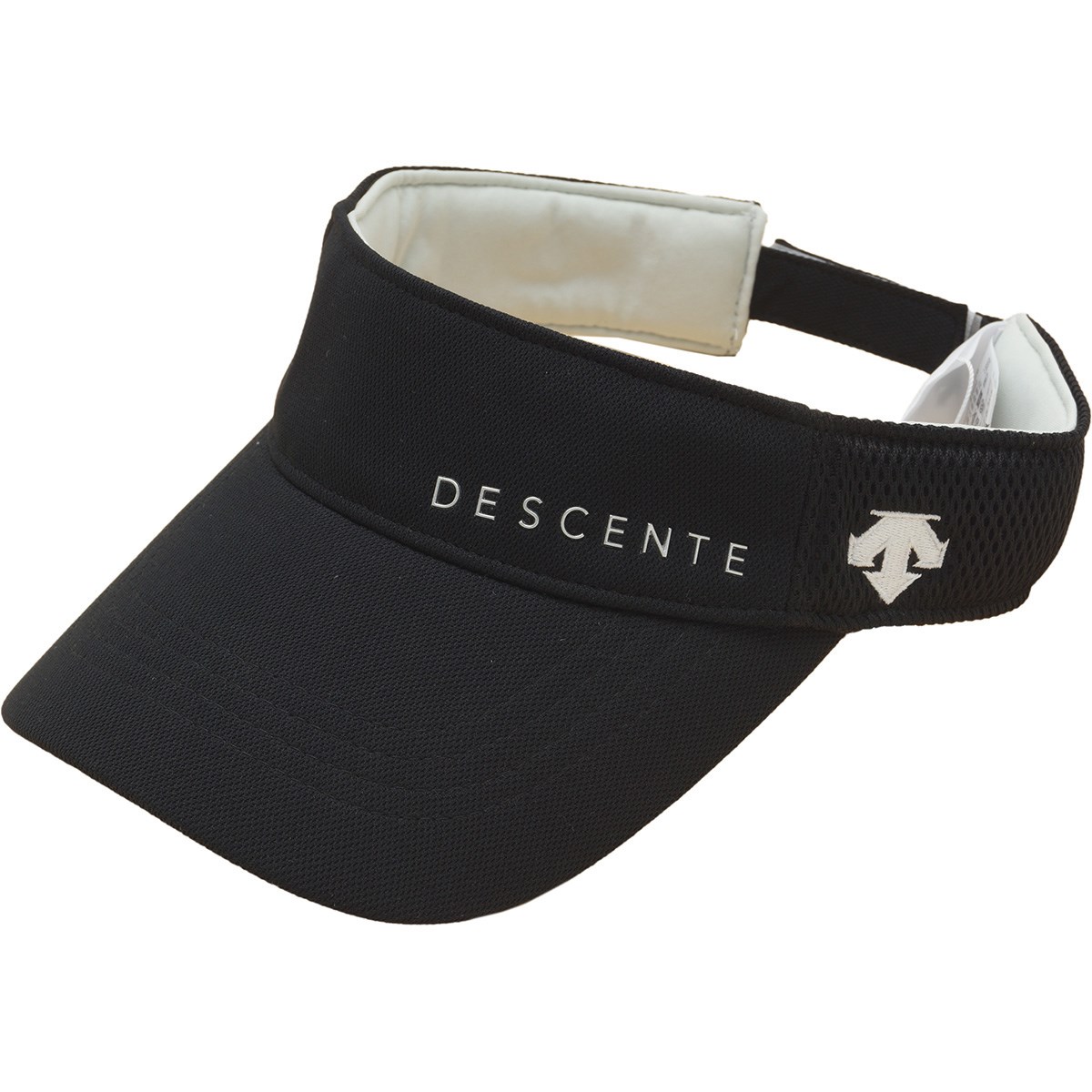 dショッピング |デサントゴルフ DESCENTE GOLF サンバイザー フリー ブラック 00 レディス | カテゴリ：帽子・バイザーの