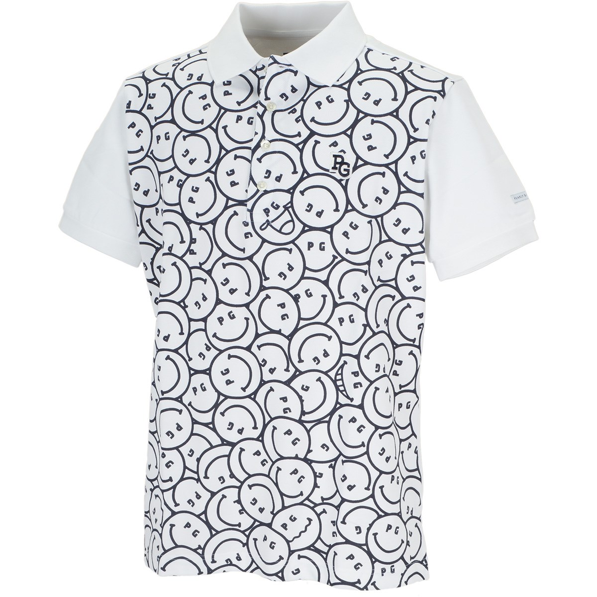「パーリーゲイツ ドライマスター 4口鹿の子 ニコ柄半袖ポロシャツ 」（ポロシャツ・シャツ）- ゴルフ(GOLF)用品のネット通販