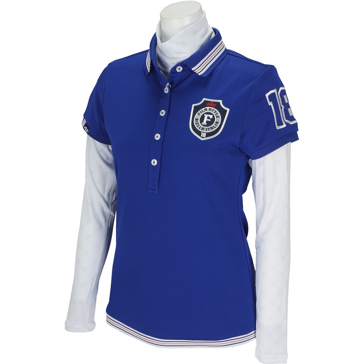 Dショッピング フィラ Fila 半袖ポロシャツ 長袖インナーシャツセット L ブルー レディス カテゴリ ポロシャツ シャツの販売できる商品 Gdoゴルフショップ ドコモの通販サイト
