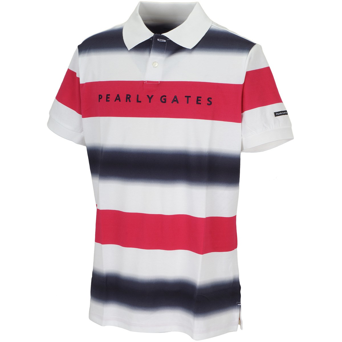 「パーリーゲイツ 天竺 ボーダー柄半袖ポロシャツ 」（ポロシャツ・シャツ）- ゴルフ(GOLF)用品のネット通販