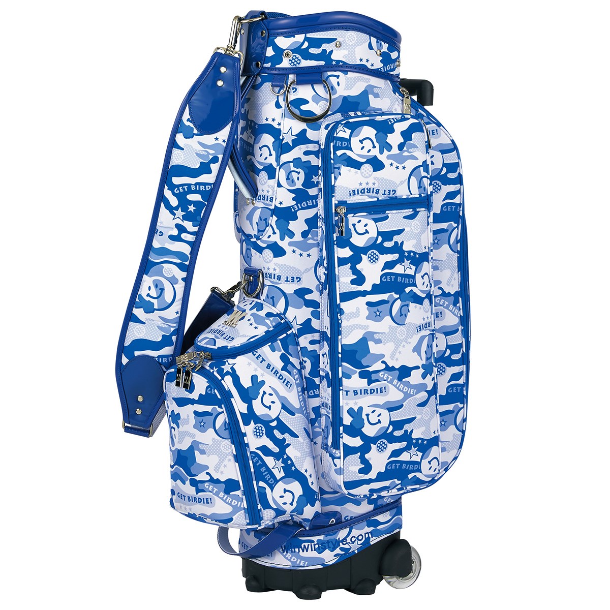 Get Birdie Camo Trolly キャスター付きキャディバッグ Winwin Style ウィンウィンスタイル 通販 Gdoゴルフショップ