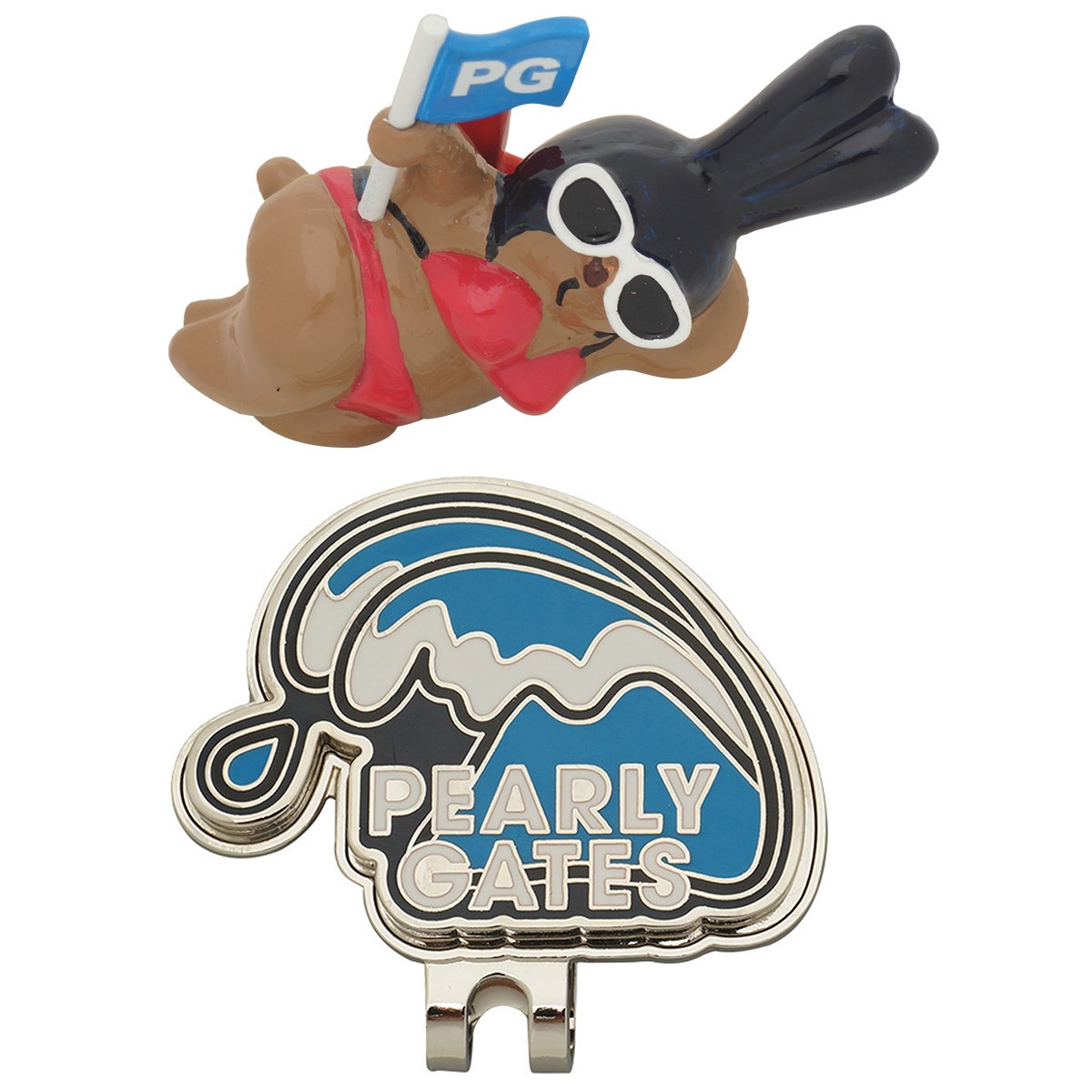 調子に乗ってるうさぎ立体マーカー パーリーゲイツ Pearly Gates 通販 Gdoゴルフショップ