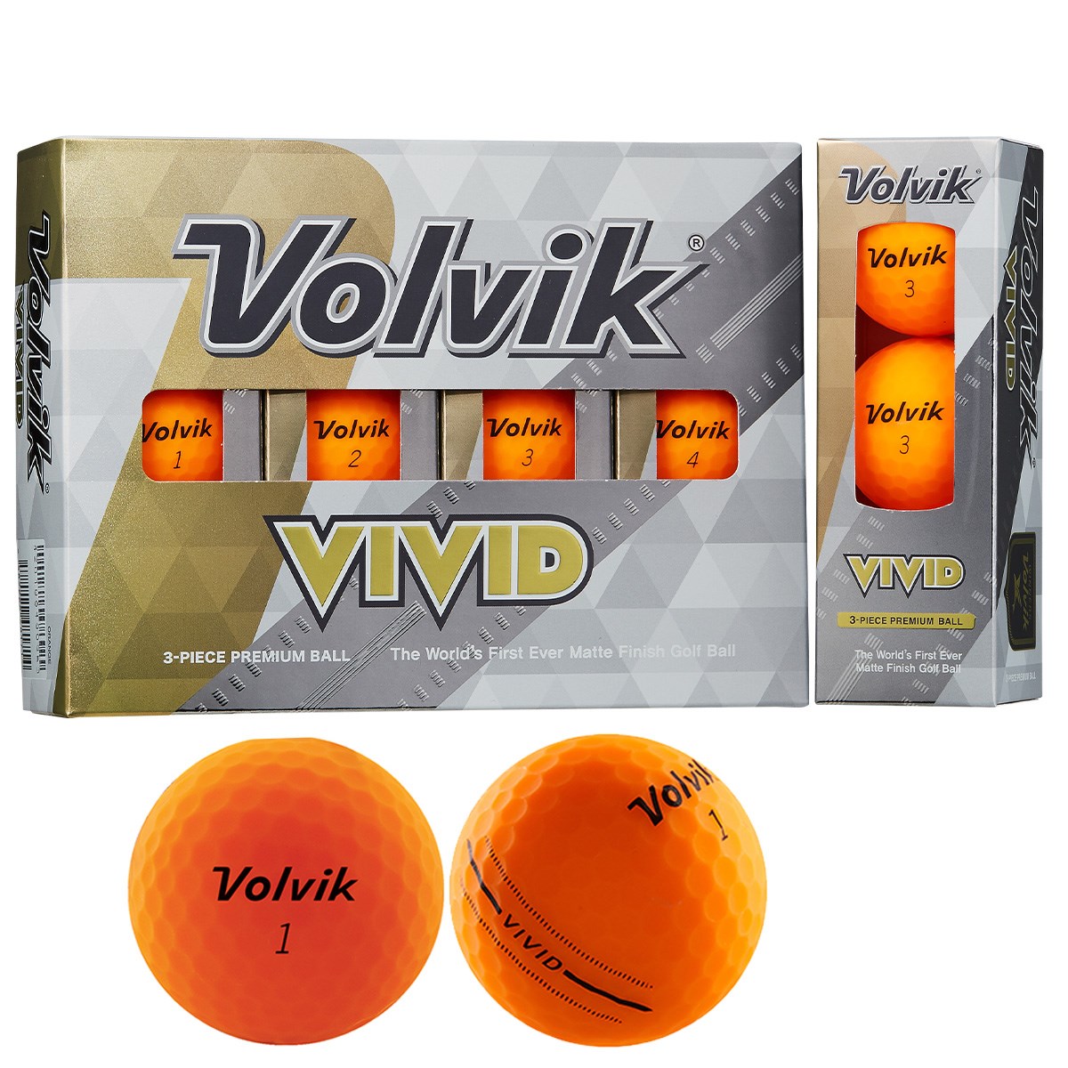 市場 Volvik VIVID ボルビック ピンク ゴルフボール
