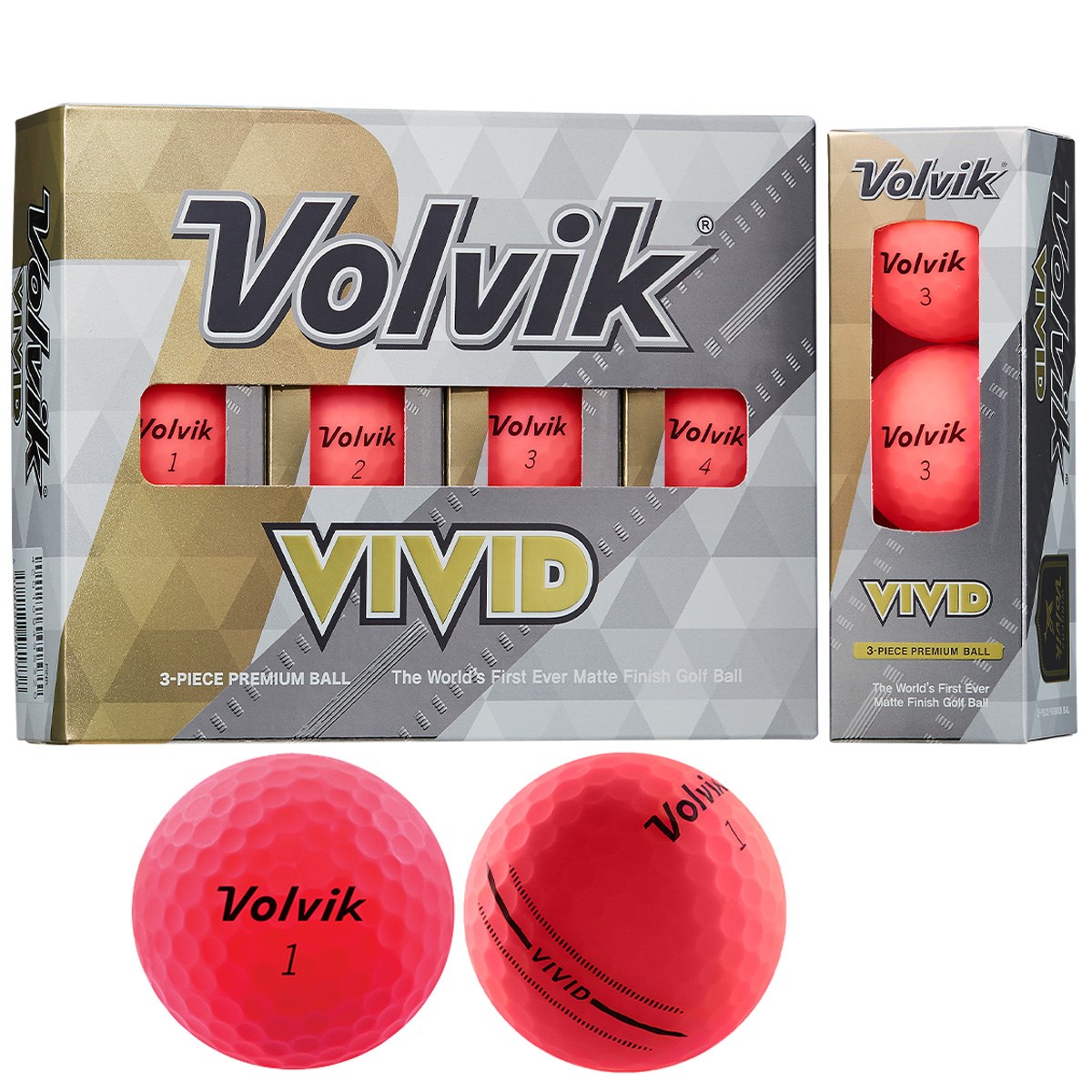 通常 1本タイプ 新品未使用 Volvik ボルビック VIVIDマットカラー