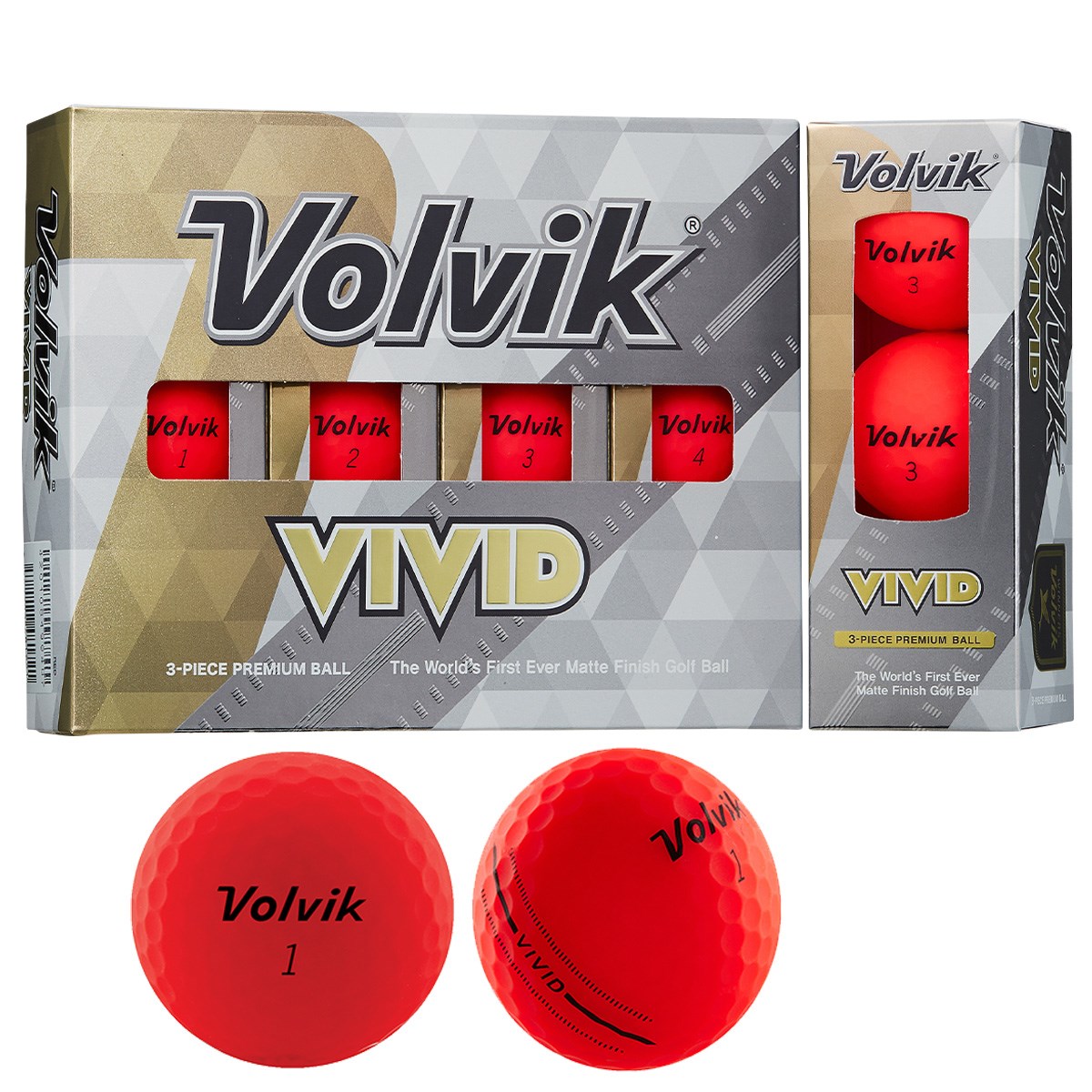 市場 Volvik ゴルフボール ピンク Vivid ボルビック