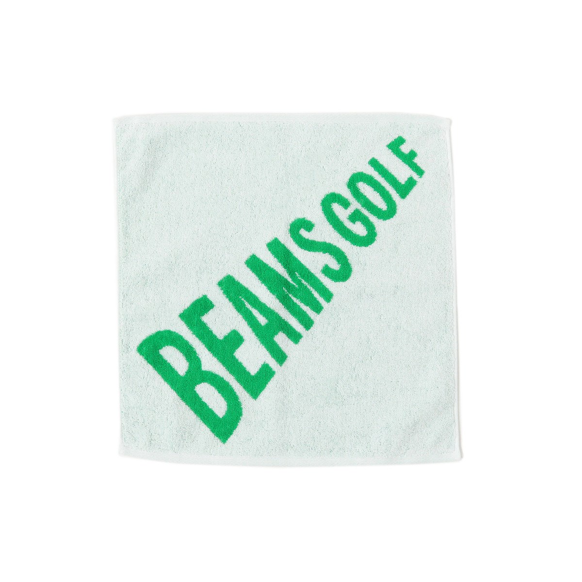[値下げしました] ビームスゴルフ BEAMS GOLF BEAMS GOLF 今治 ハンドタオル フラッグロゴ ホワイト 01 メンズ