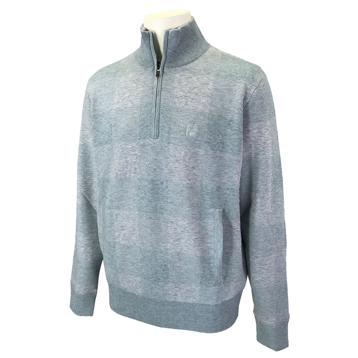 Dショッピング フットジョイ Foot Joy 防風ハーフジップセータージャケット L ヘザーグレー カテゴリ アウターの販売できる商品 Gdoゴルフショップ ドコモの通販サイト