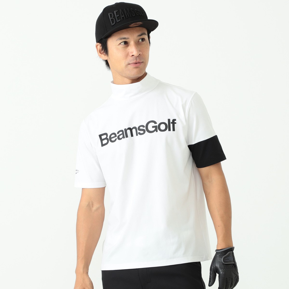 売れ筋がひ贈り物! BEAMS ビームスゴルフ GOLF シャツ ORANGELABELモックネック - ウエア(男性用)