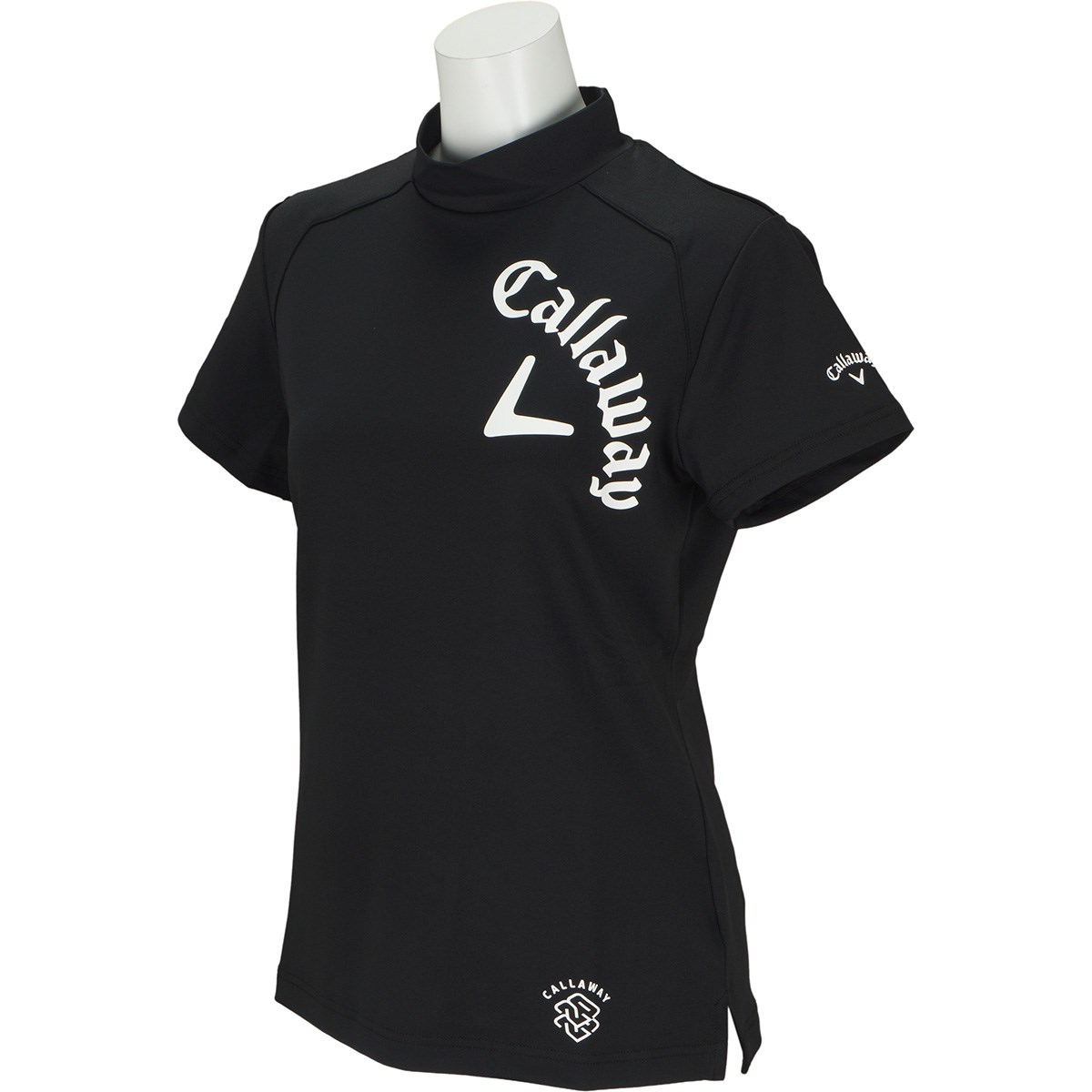 dショッピング |キャロウェイゴルフ Callaway Golf ハイネックスムース半袖シャツ LL ブラック 010 レディス |  カテゴリ：ポロシャツ・シャツの販売できる商品 | GDOゴルフショップ (0521004633482)|ドコモの通販サイト