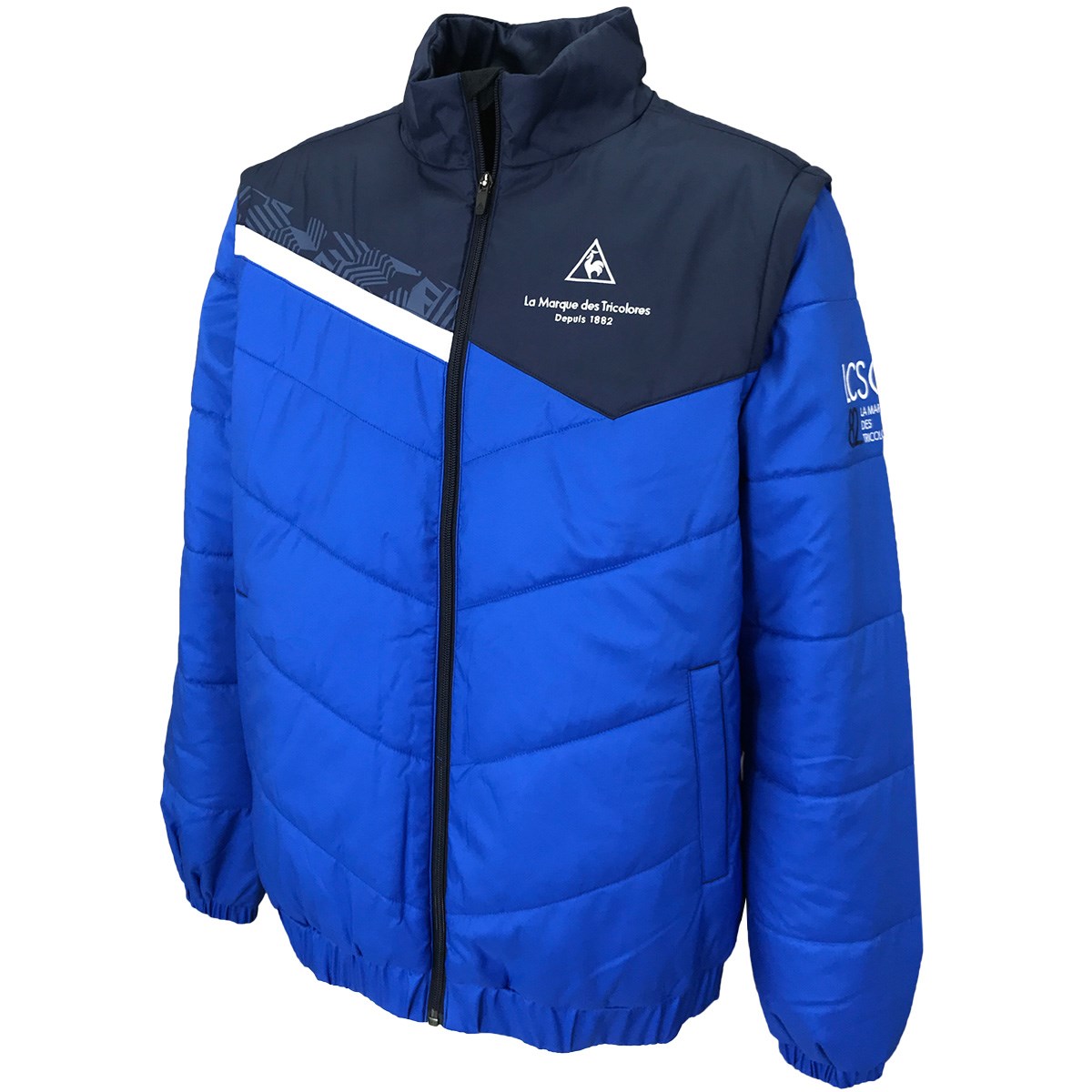 lecoq GOLF』中綿ジャケット2way ゴルフ ブラックLL サイズ：S LE COQ