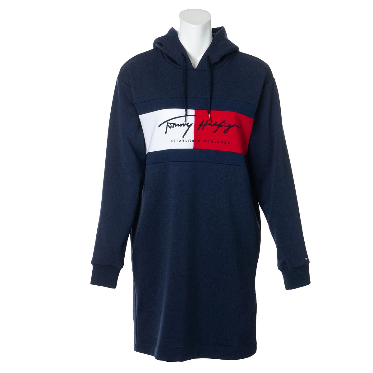 フロントフラッグ スウェットワンピース レディス トミー ヒルフィガー ゴルフ Tommy Hilfiger Golf Thla050 通販 Gdo アウトレット