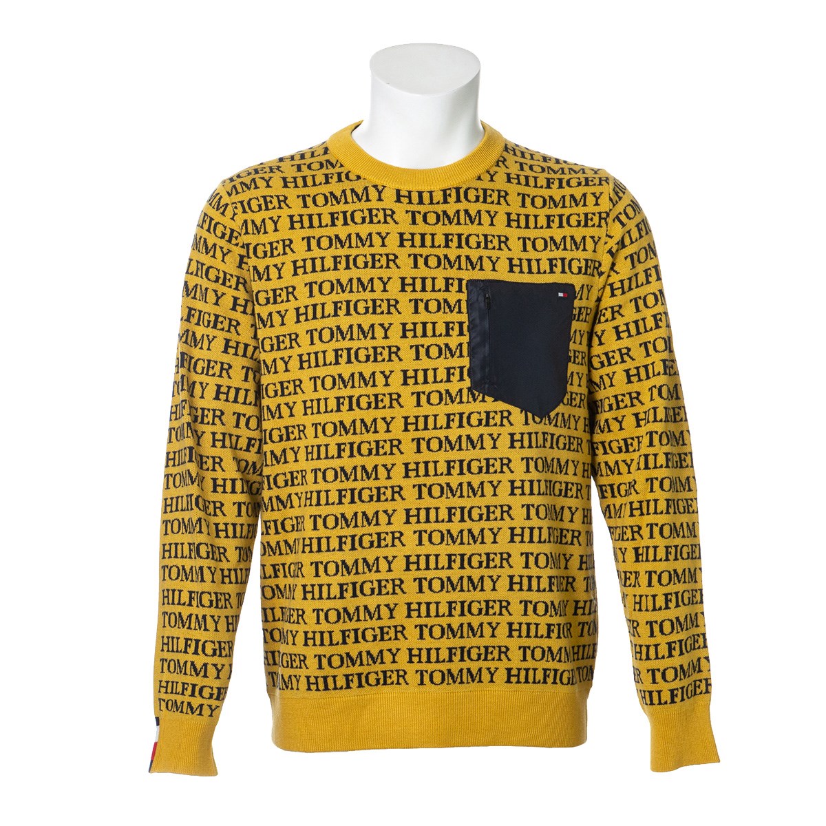 ロゴボーダー クルーネックセーター トミー ヒルフィガー ゴルフ Tommy Hilfiger Golf Thma075 通販 Gdoアウトレット