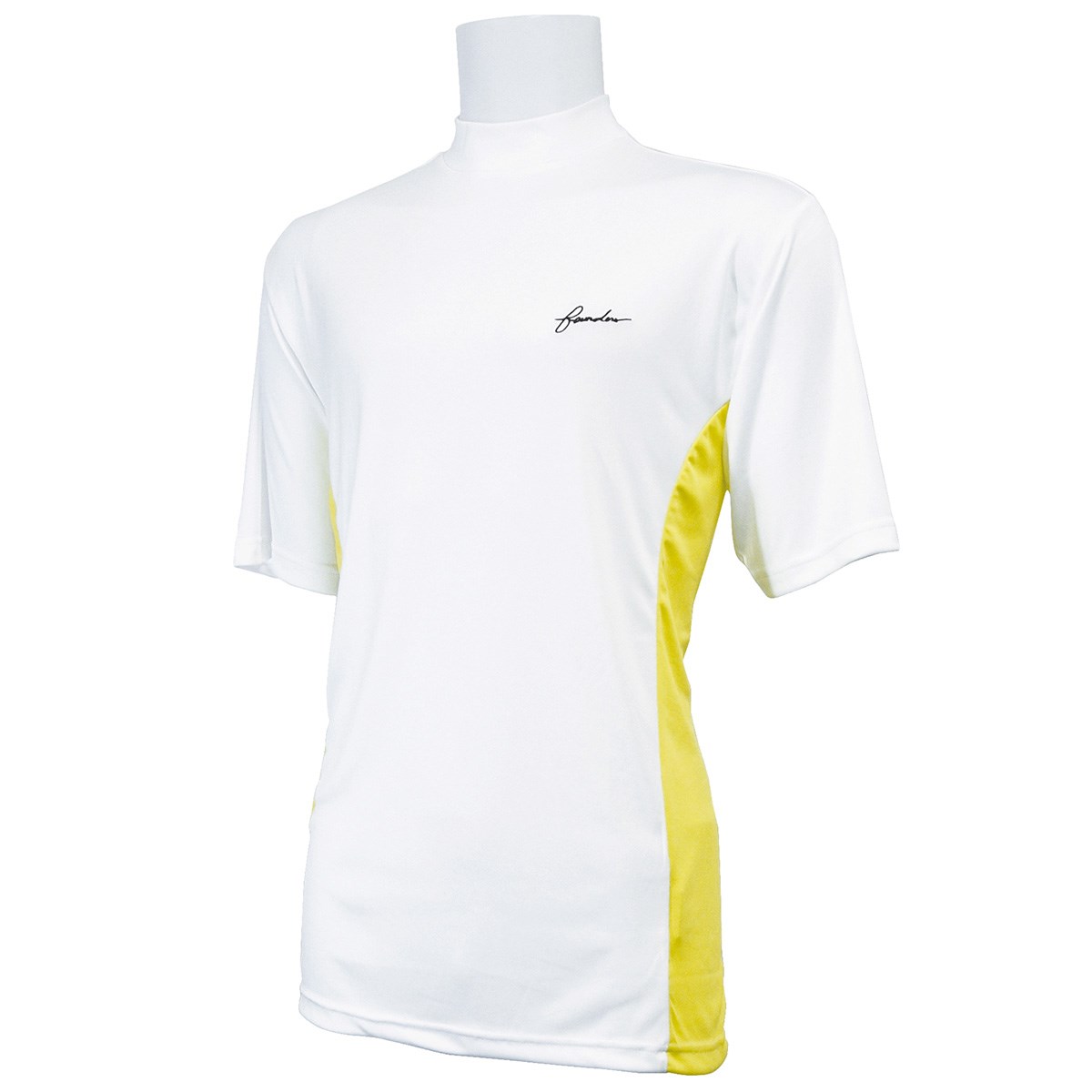 Dショッピング ファウンダース Founders Club モックネック半袖シャツ L ホワイト カテゴリ ポロシャツ シャツの販売できる商品 Gdoゴルフショップ ドコモの通販サイト