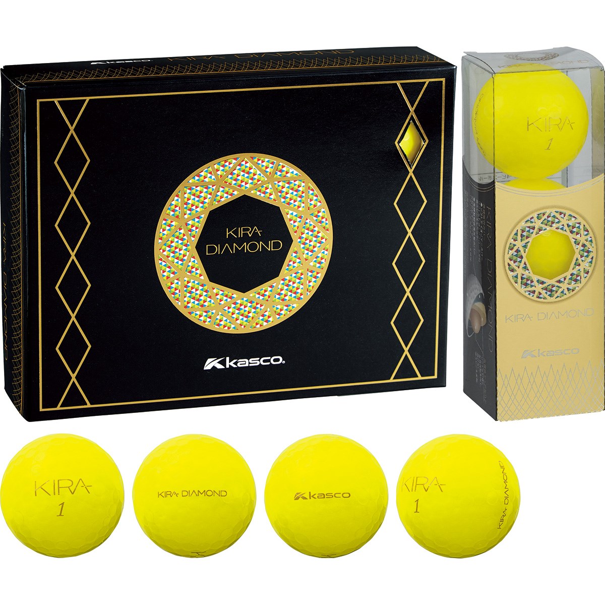 KIRA DIAMOND ボール(ボール（新品）)|KIRA(キャスコ) の通販 - GDOゴルフショップ(0000623173)