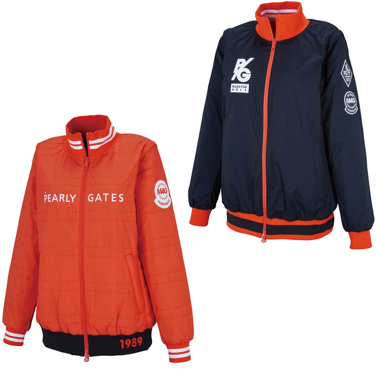 Pertex ミニリップ インパクト リバーシブルブルゾン レディス パーリーゲイツ Pearly Gates 055 通販 Gdoゴルフショップ