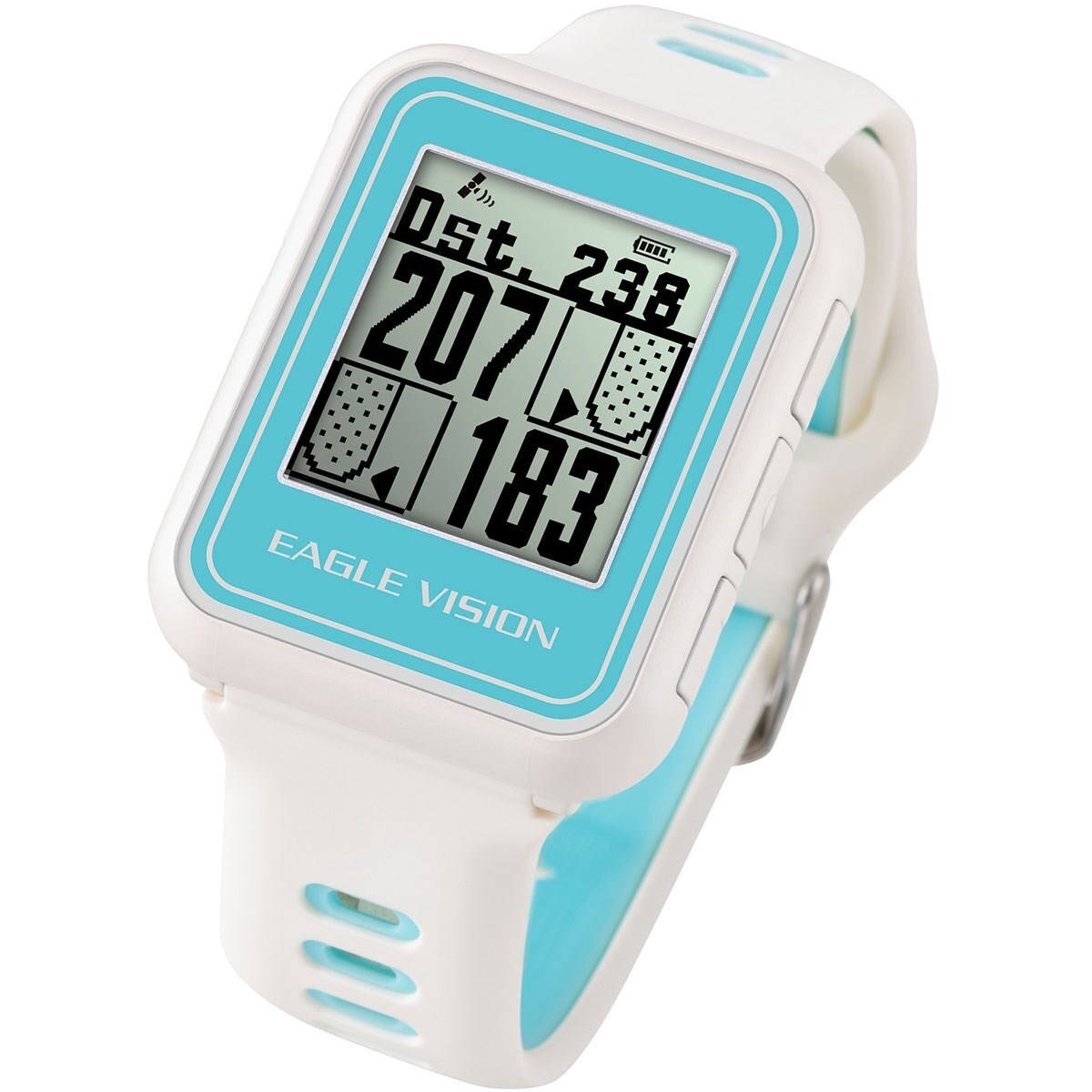 EAGLE VISION イーグルビジョン正規品 watch5(ウォッチファイブ) ゴルフナビ EV-019 「腕時計型GPS距離測定器」 