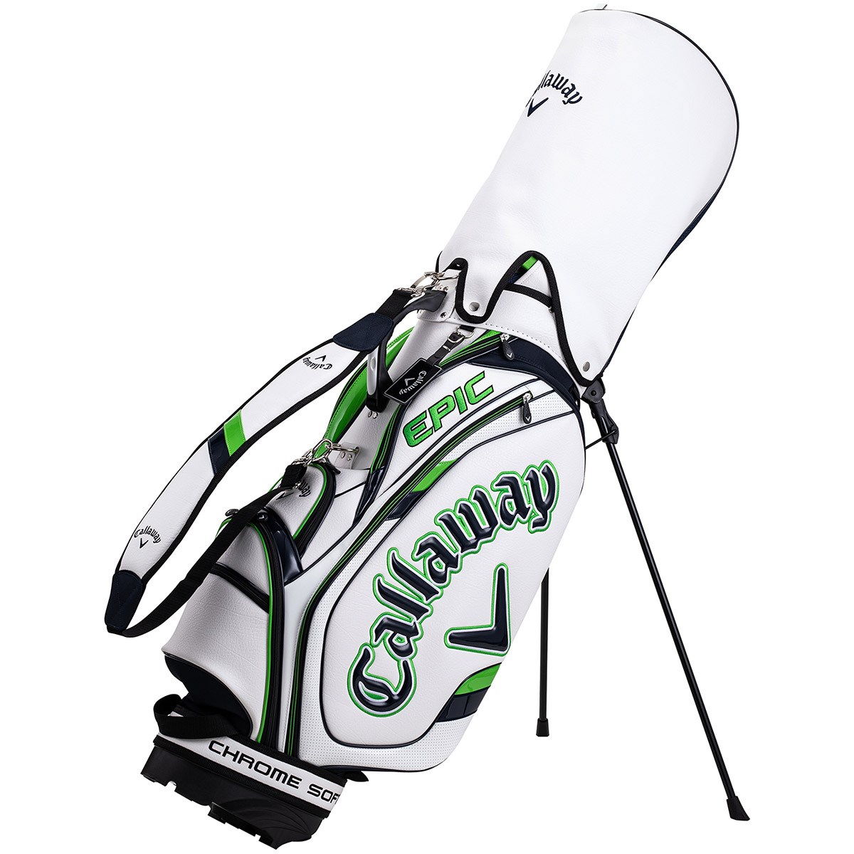 dショッピング キャロウェイゴルフ Callaway Golf ツアー スタンドキャディバッグ ホワイト／ネイビー／グリーン カテゴリ