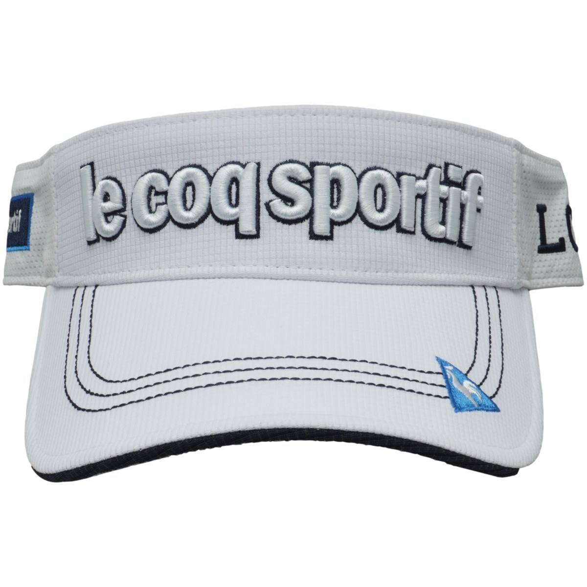 dショッピング |ルコックゴルフ Le coq sportif GOLF ツアーライクサンバイザー フリー ホワイト／ブルー |  カテゴリ：帽子・バイザーの販売できる商品 | GDOゴルフショップ (0521004865055)|ドコモの通販サイト