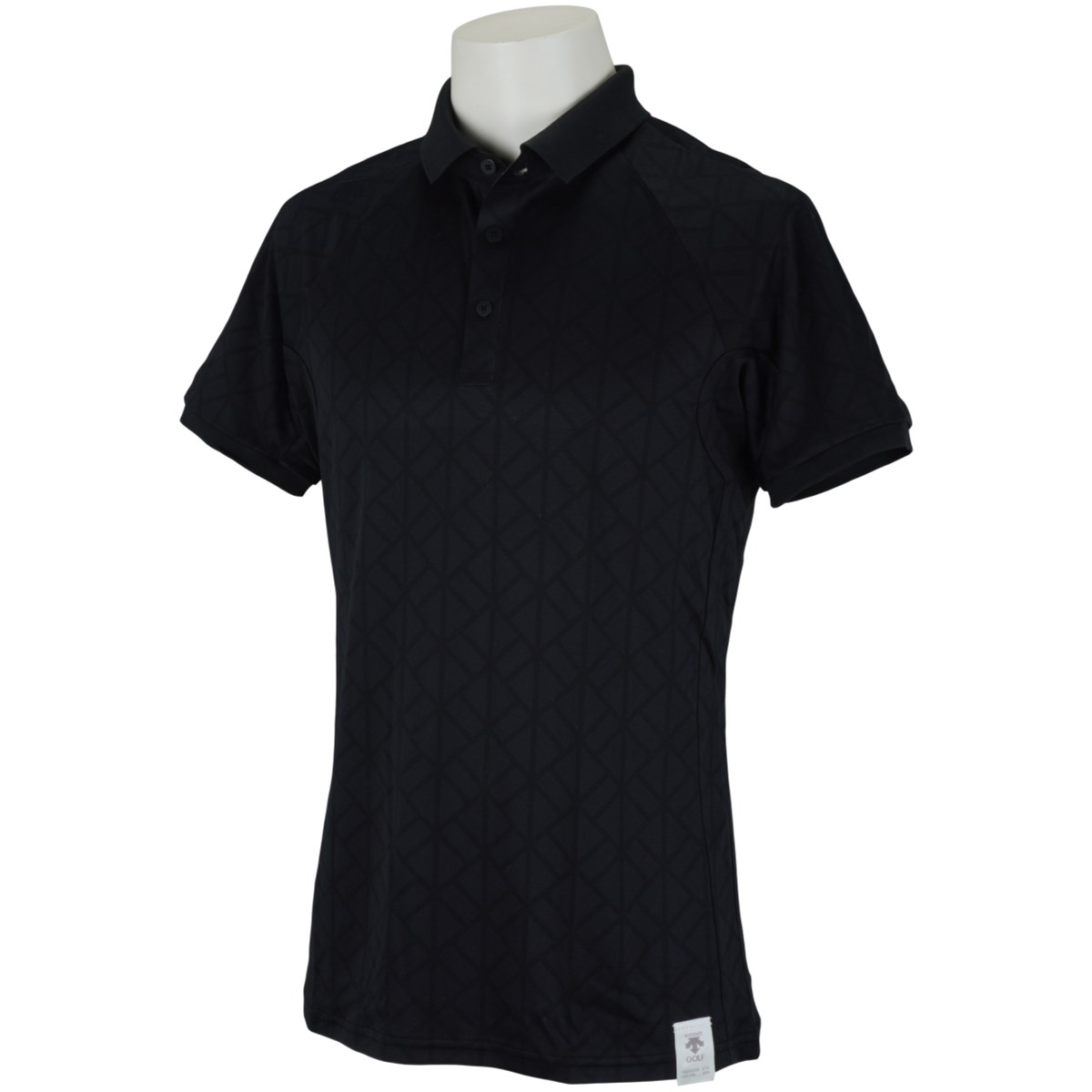 dショッピング デサントゴルフ DESCENTE GOLF garc collection バイオテクノロジーモックロディ半袖ポロシャツ L ブラック 00 カテゴリ：ポロシャツ