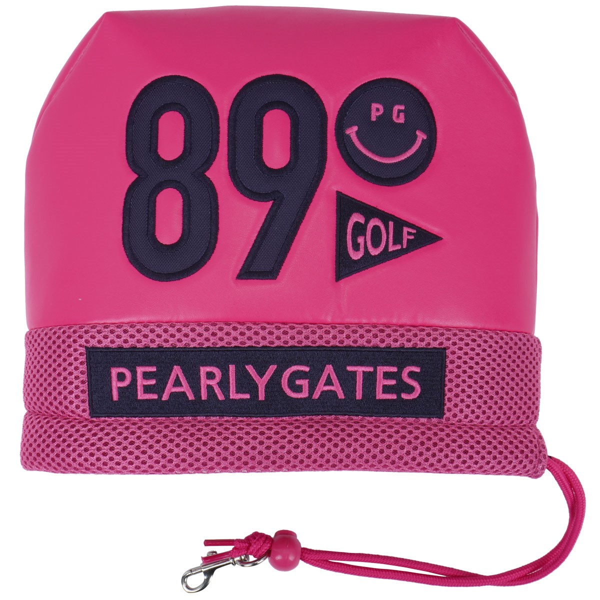 [定番モデル] パーリーゲイツ PEARLY GATES 合皮アイアンカバー ピンク 090 メンズ ゴルフ