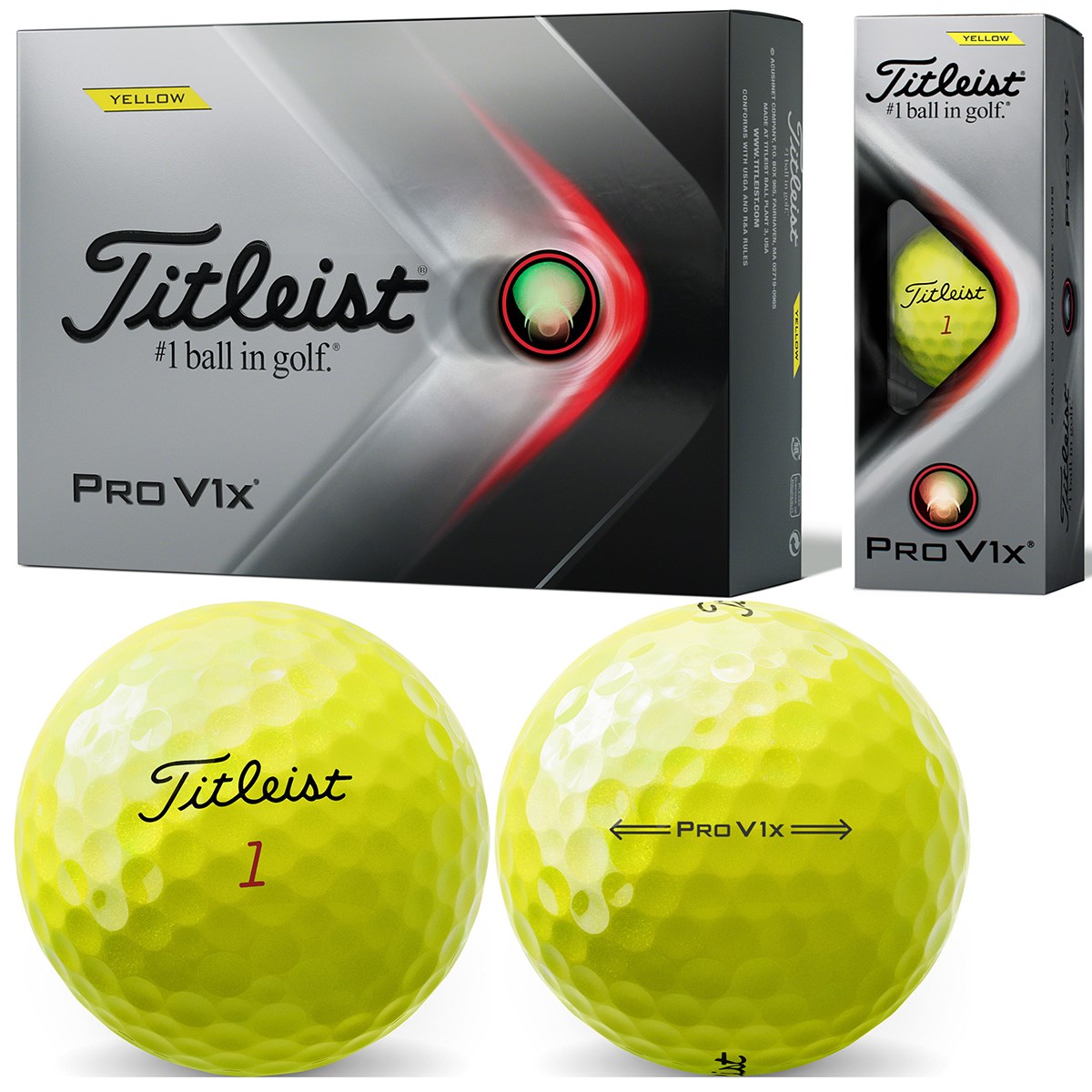 PRO V1X ボール(ボール（新品）)|PRO V1(タイトリスト) の通販 - GDOゴルフショップ(0000634095)