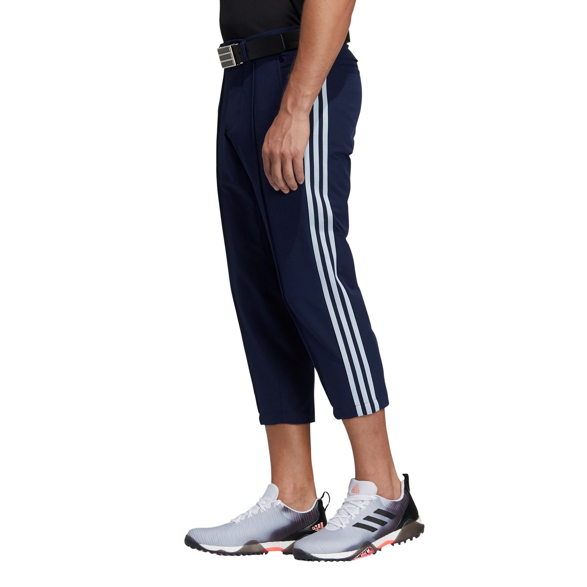 Dショッピング アディダス Adidas Ex Stretch Active スリーストライプス ストレッチクロップドパンツ J 92 カレッジネイビー カテゴリ パンツの販売できる商品 Gdoゴルフショップ ドコモの通販サイト