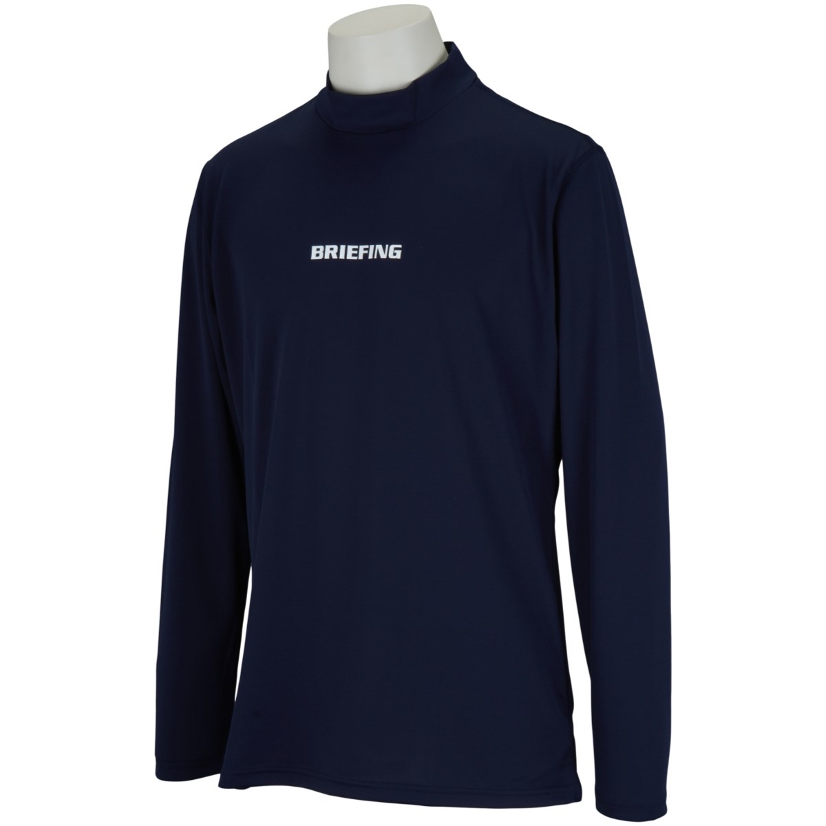 dショッピング |ブリーフィング BRIEFING モックネック長袖シャツ XL ネイビー 076 | カテゴリ：ポロシャツ・シャツの販売