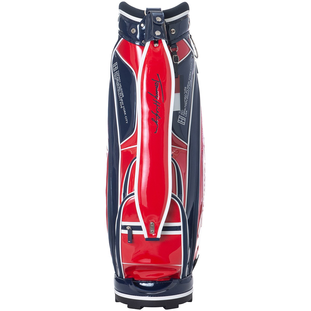 TOMMY HILFIGER キャディバッグ ホワイト⁄レッド⁄ブルー TOMMY 