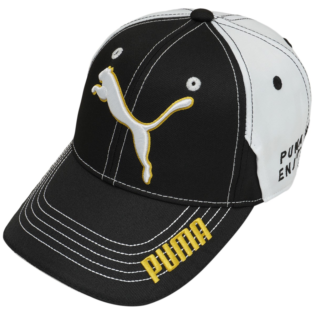 [アウトレット] [在庫限りのお買い得商品] プーマ PUMA W ツアーラウンドキャップ プーマブラック／ブライトホワイト 02 レディース ゴルフウェア 帽子
