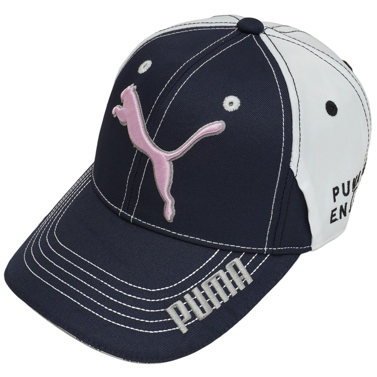 [アウトレット] [在庫限りのお買い得商品] プーマ PUMA W ツアーラウンドキャップ ネイビーブレザー／チョークピンク 08 レディース ゴルフウェア 帽子