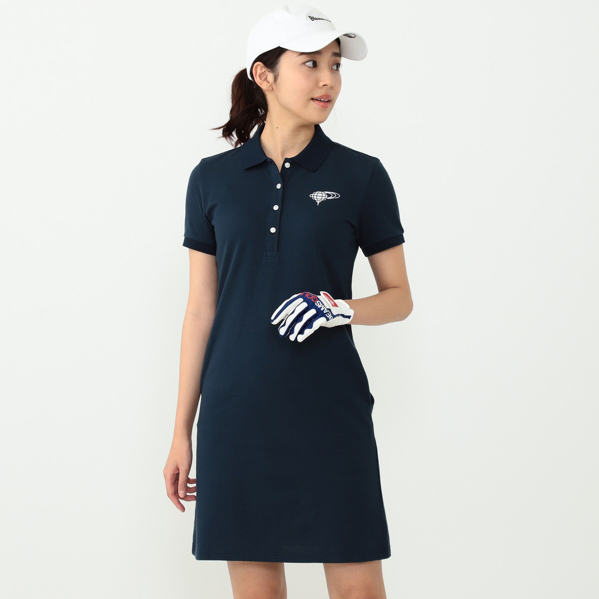 ロゴ ポロシャツ ワンピース レディス ビームスゴルフ Beams Golf Orange Label 通販 Gdoゴルフ ショップ