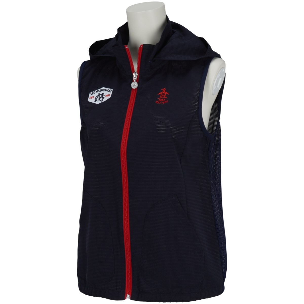 ドットエア バックメッシュベスト レディス マンシングウェア Munsingwear Mgwrjk80x 通販 Gdoゴルフショップ