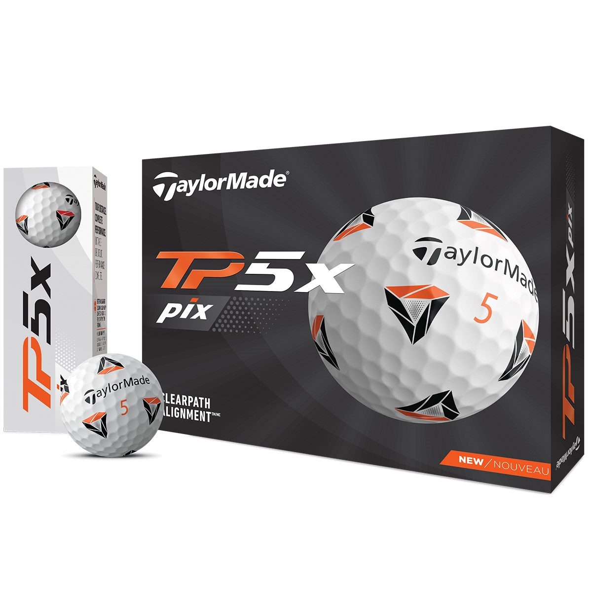 限定タイムセール TaylorMade テーラーメイド TP5ｘ ゴルフ ボール 1ダース 12個入り